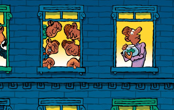 copertina del libro Enigmi a tutt i piani. Misteri a mezzanotte