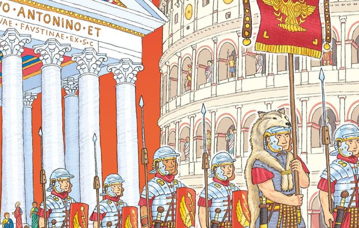 copertina del libro I segreti dell'antica Roma