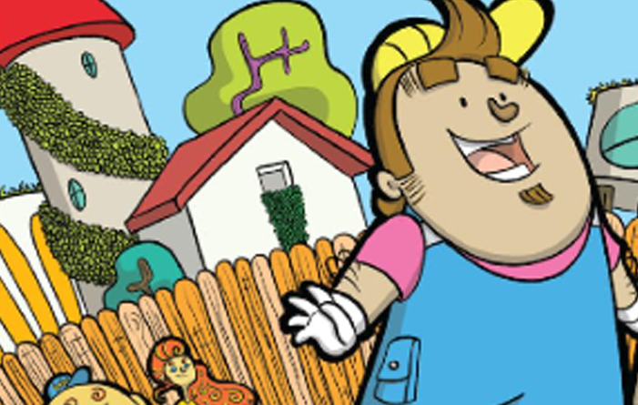 copertina del libro L'omino della gru
